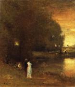 George Inness Over the River oil painting picture wholesale